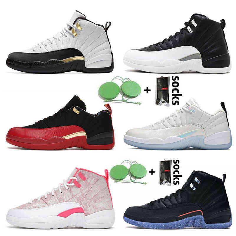 

Top Quality Women Men 12s Basketball Shoes Jumpman 12 Playoffs Royalty Low Easter Sneakers SE Super Bowl CNY Utility Arctic Punch Pink Twist, N9 reverse flu game ii 40-47