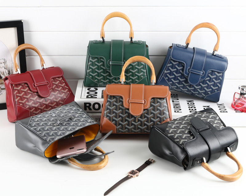 

Goya Saigon bag 2019 wooden portable with messenger belt