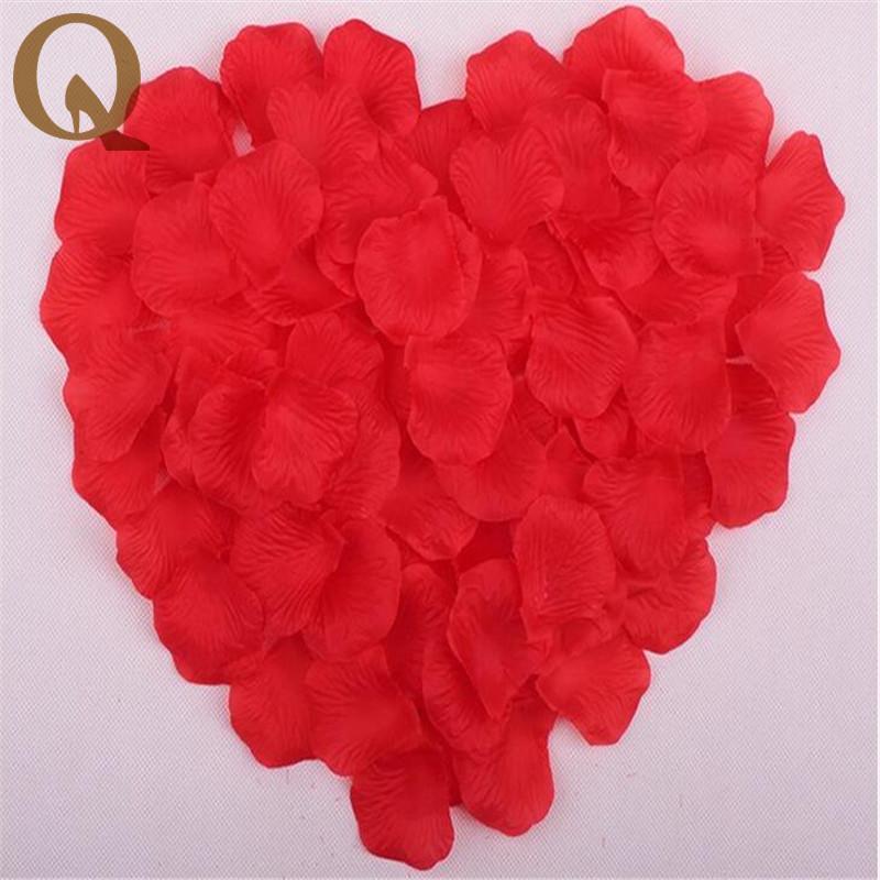 

100pc/lot Rose Petals Wedding Decoration Artificial Flowers For Silk Decorative & Wreaths