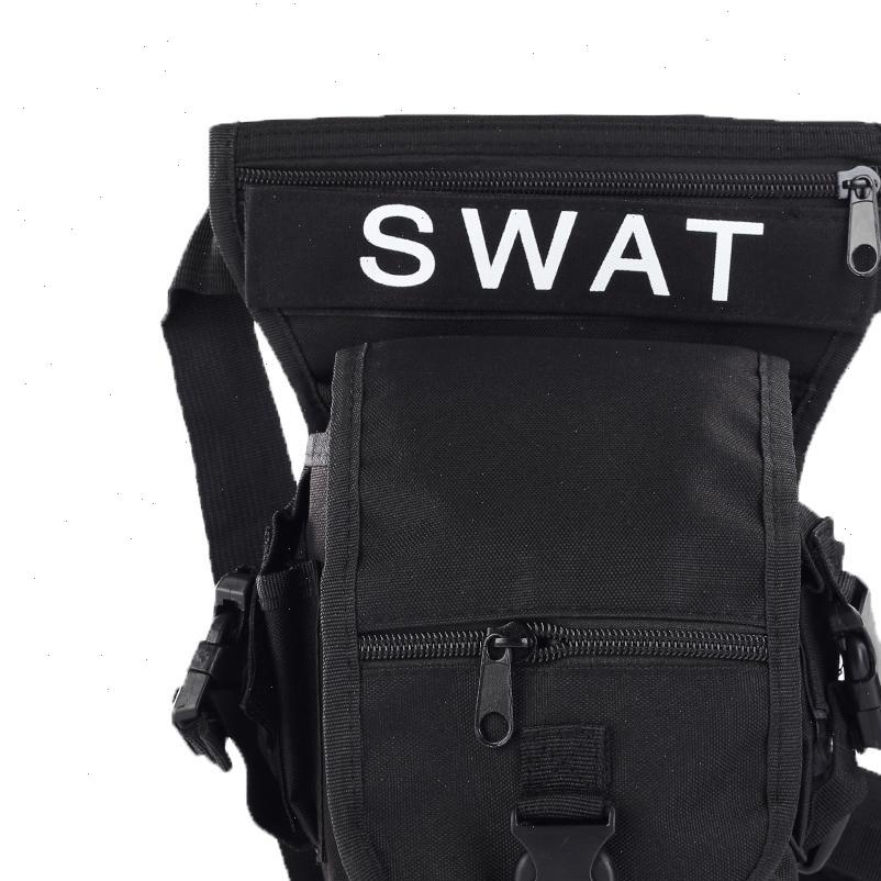 

fashion military waist bags pack tactics outdoor sport ride leg bag utility hiking thigh pouch zip