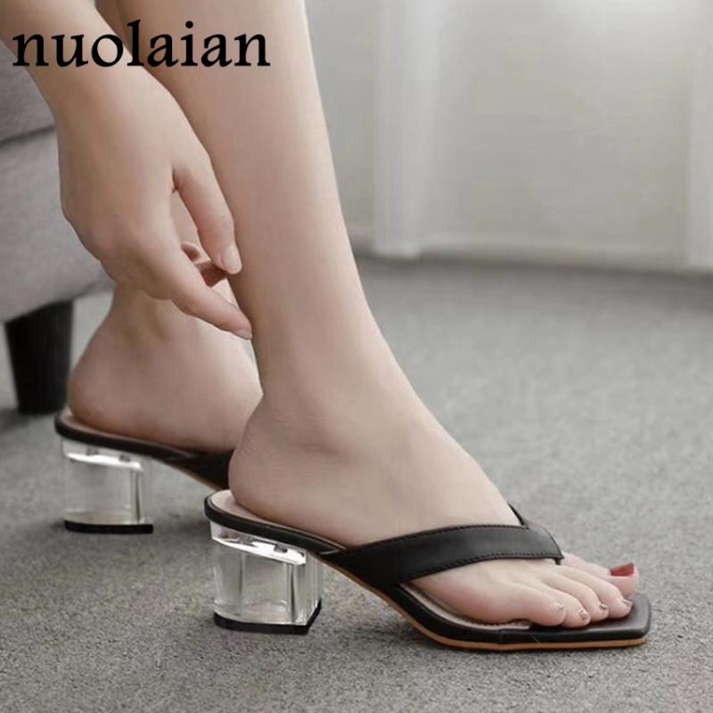 

Dress Shoes 2021 Summer Womens Crystal Heels Sandal Ladies High Heel Shoe Wedding Pumps Woman Sandals Lady Leather Slipper Sandles, Rzt-p black