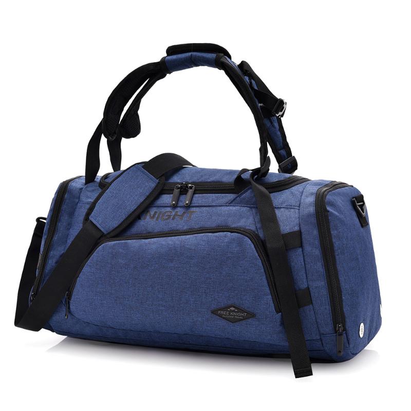 

Duffel Bags Fashion Travel Bag Unisex Sport Waterproof Outdoor Multi Functional Hiking Casual Shoulder Handbag, Black