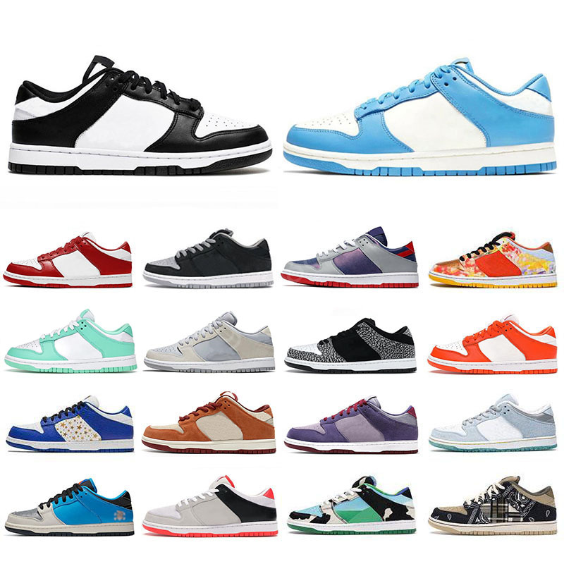 

Top Dunks Low men women Shoes Coast Michigan Chunky Dunky University Blue Syracuse Valentines Day Classic Lows mens trainers outdoor sports sneakers, Black high