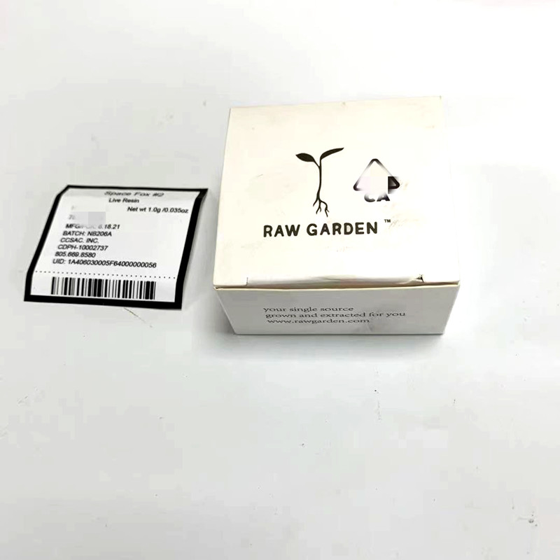 

Raw Garden Wax Jar 5ml clear Glass Can with Child Resistant Lid for Dry Herb Wax Thick Oil Concentrate DHL Free