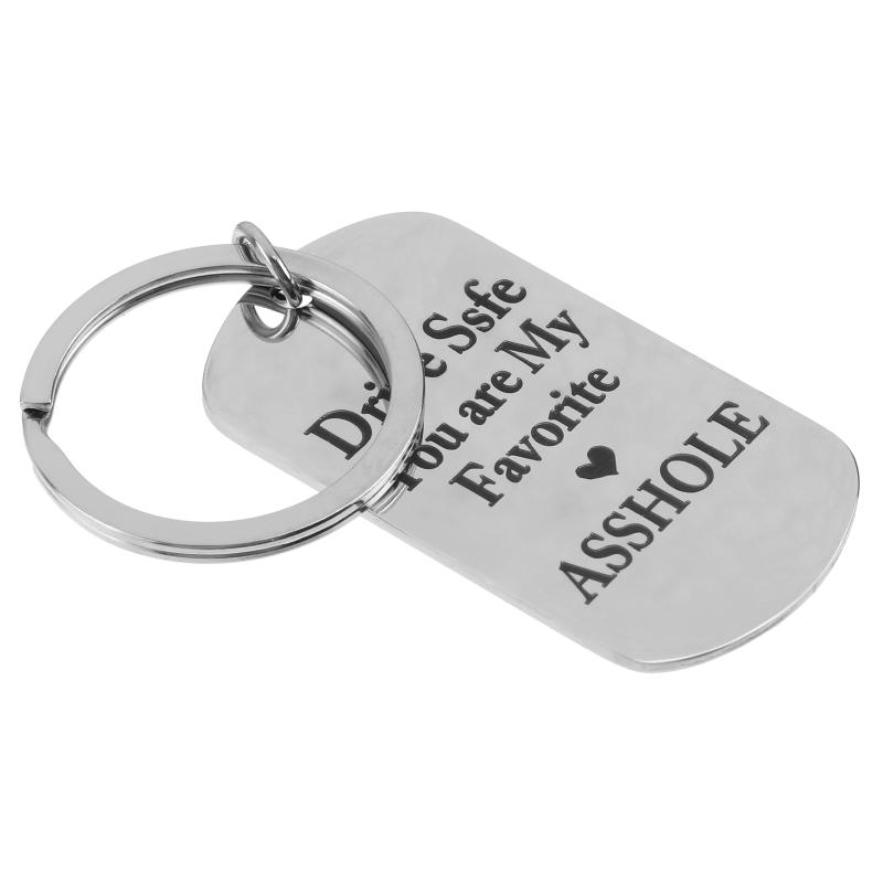 

Keychains 1pc Husband Keychain Ornament Bag Keyring Decoration Car Key Pendant