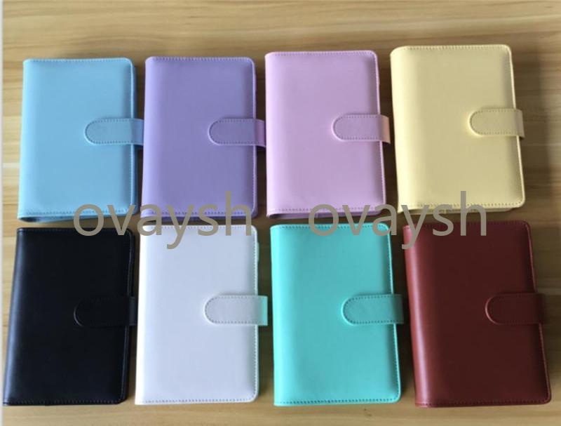 

A5 A6 Notebook Binder Loose Leaf Notebooks Refillable Notepads 6 Ring for Filler Paper Cover with Magnetic Buckle Closure STOCK