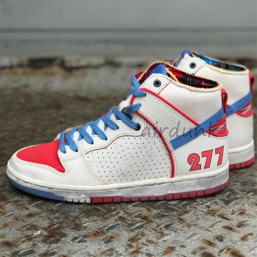 

2021 Newest SB DUNKS Running Shoes Ishod Wair x Magnus Walker 277 High Men Trainers UNC Black White Blue Red Sail Urban Outlaw C, I need look other product