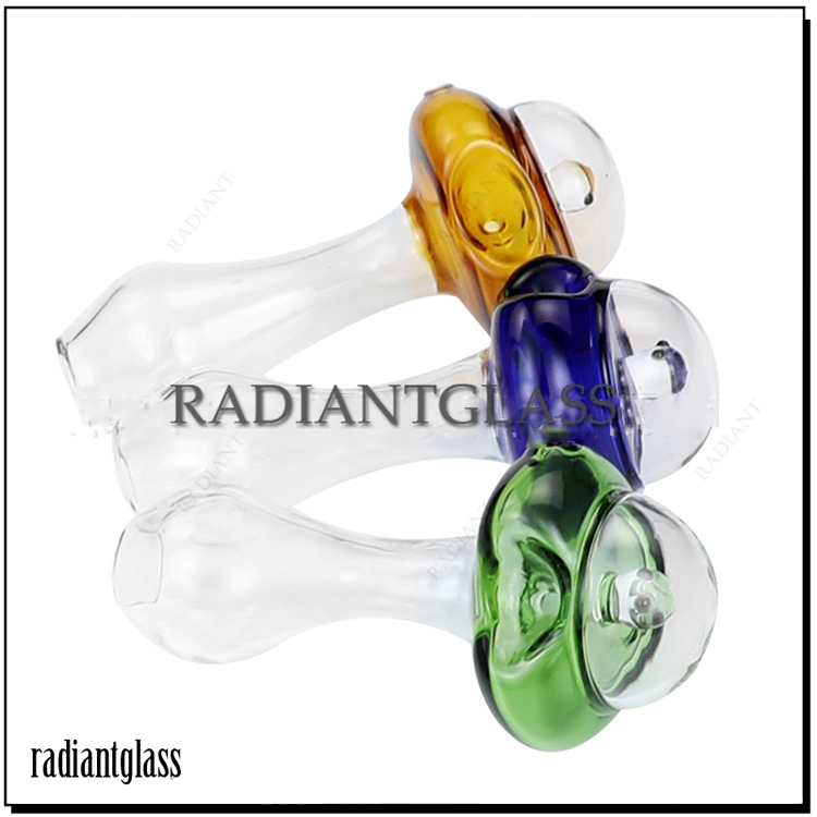 

Glass pipe Flying saucer water smoking pipes convenient and easy to clean