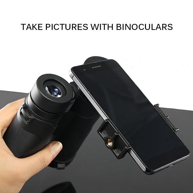 

Cell Phone Mounts & Holders Telescope Holder Lens Quick Mount Stand Binoculars Monocular Spotting Scope Microscope Support Pography Adapter, Black