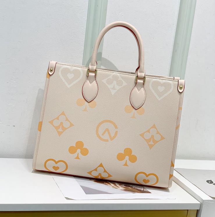 

Evening Bags Luxury Oversize Lady Handbags Shopper Beige Tote Women Designer Brand Quality V Leather Shoulder Bag With Detachable Strap