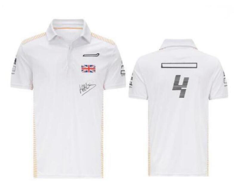 

F1 racing Polo shirt, short-sleeved lapel T-shirt, quick-drying polyester, customizable men