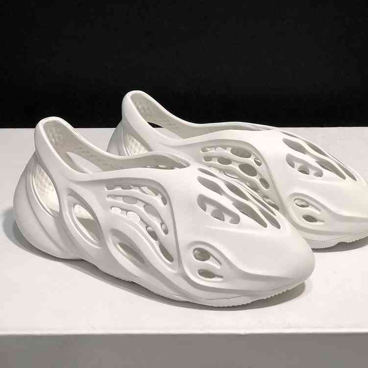 

Fashion brand slippers for men super great quality indoor outdoor basketball football soccer sneakers sports sandal leisure women gift birth, Black