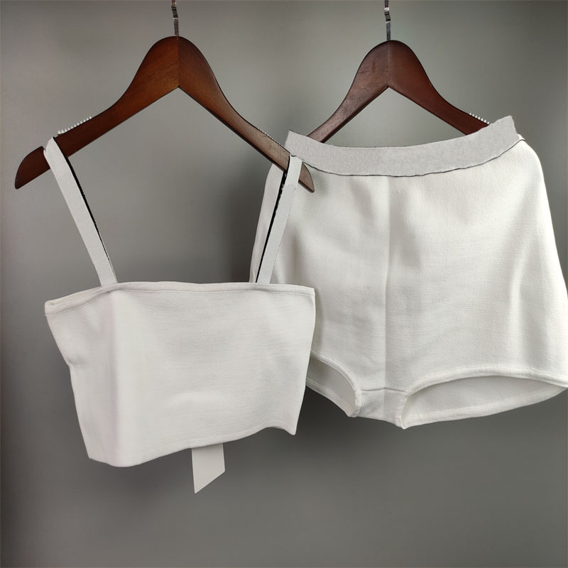 

Summer beach casual natural swimwear Fashionable solid color swimsuit show body beautiful legs 21070703ZY, White;black