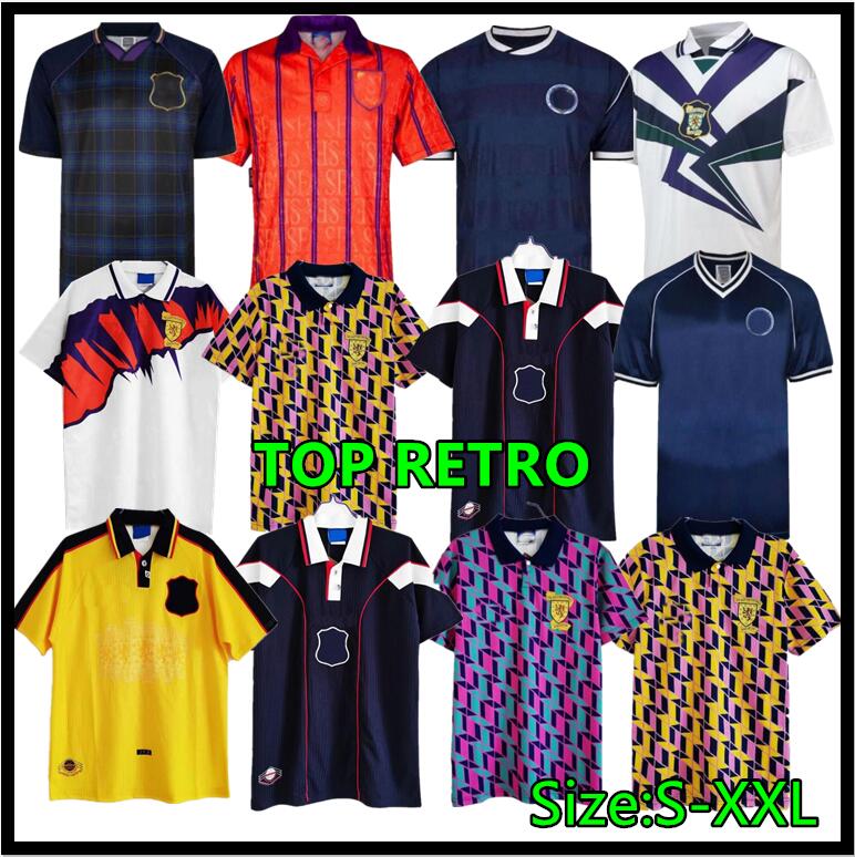

1982 1986 Scotland retro soccer jersey Dalglish GALLACHER McCOIST 1998 1988 1989 94 96 LAMBERT football shirts S-XXL, Army green