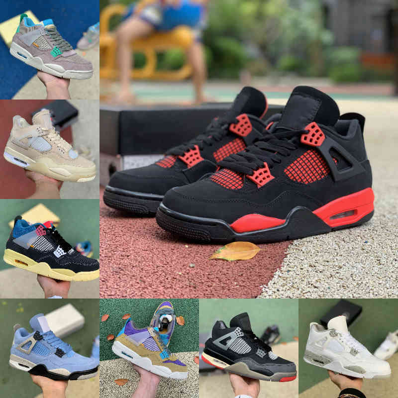 

Top Quality University Blue 4 4s Basketball Shoes Mens Women Red Thunder Bred OW Shimmer Union Taupe Haze TAUPE HAZE UNIVERSITY BLUE What The Rasta Sneakers, Please contact us