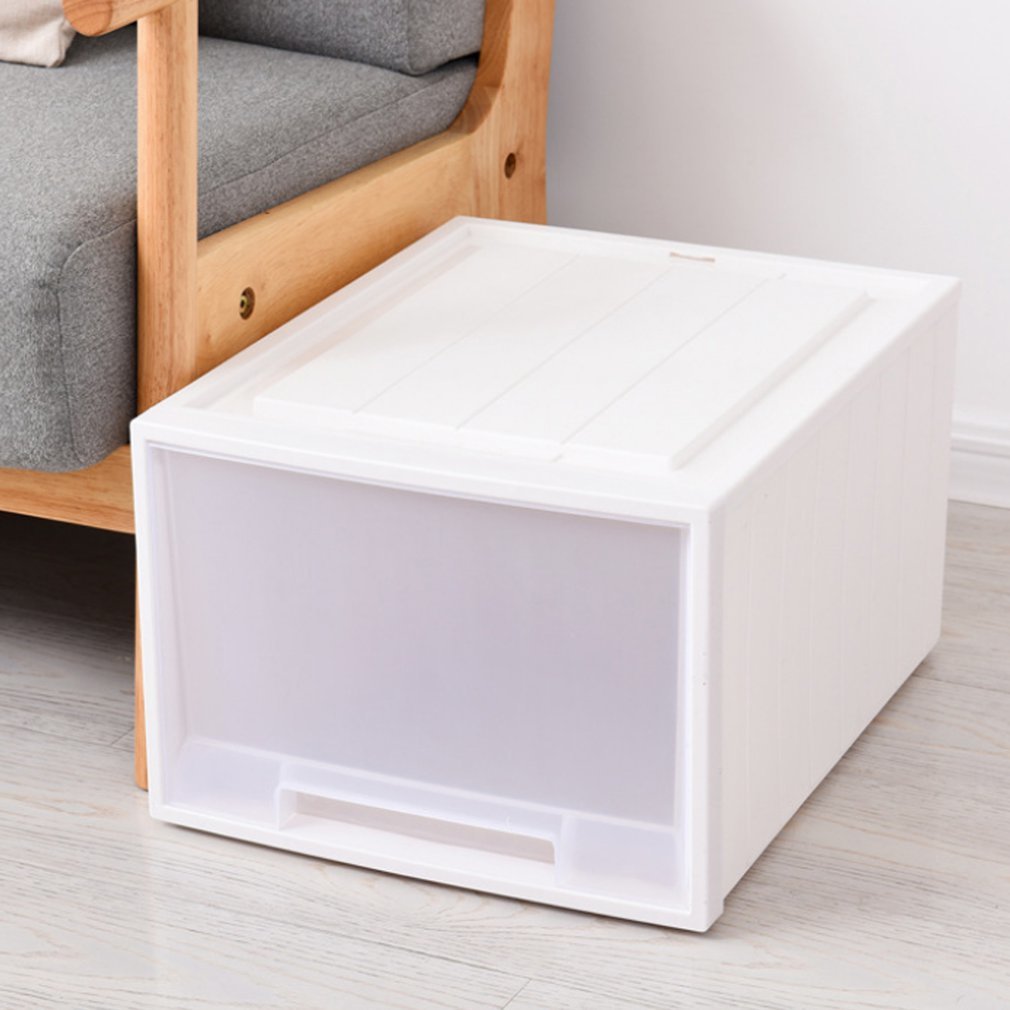 Practical Snoep Load Desktop Opbergbox Transparent Plastic Opbergbox Jewelry Organizer Box holder Orange Roze-image-692404960