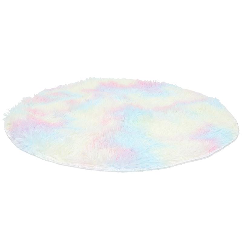 

Carpets 1 Pc Floor Carpet European Style Mat Nordic Rainbow Bedside