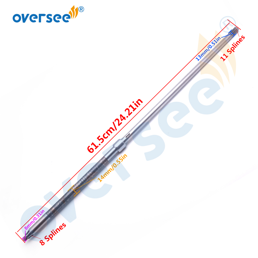 

Oversee Drive Shaft Comp Short 6E7-45501-00 Fit Yamaha Outboard Parts 9.9HP 15HP 2/4T 84-95 6E7-45501-01