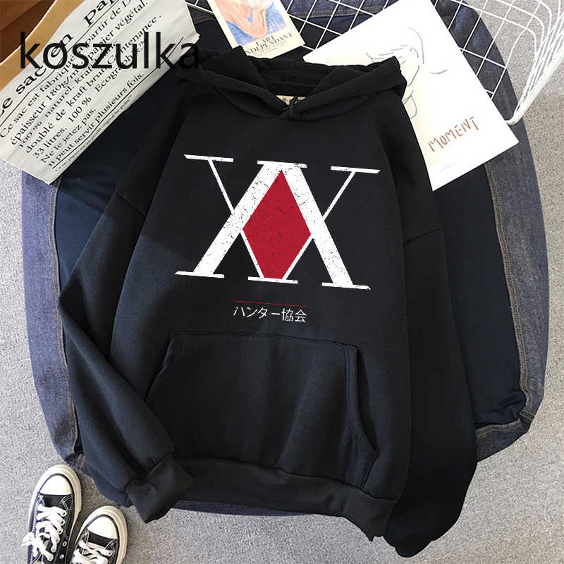 

Sweatshirts x Hunter for Women Long Mouths Anime Manga Kurapika Hxh Devil Eye Trui Tops Poison Men Hoodie 9-, Black