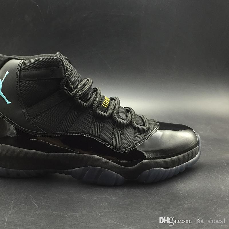 

Air 11 Gamma Blue 378037-006 11s XI Women Men Sports Casual Shoes Sneakers Suede Top Quality Trainers With Original Box