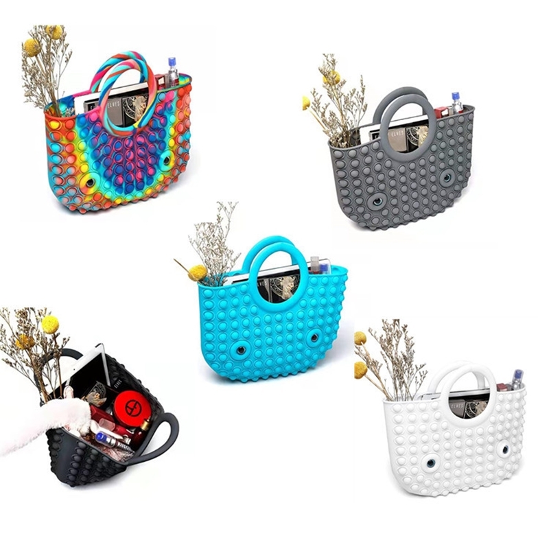 

New handbag women's bag large size rat killing pioneer decompression bubble music