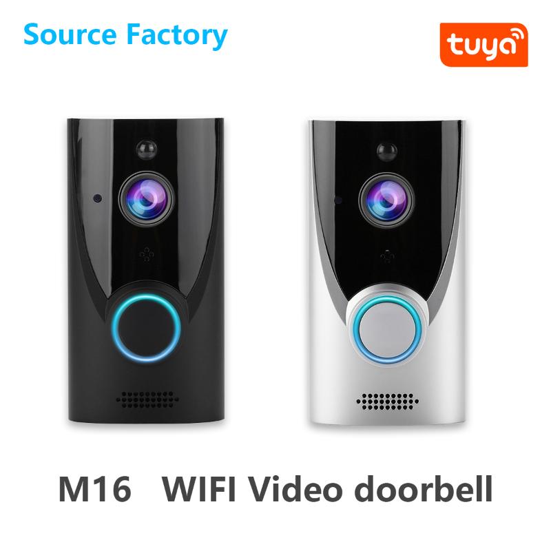 

Tuya 1080P Video Doorbell Camera Outdoor Smart Home Wireless WiFi PIR Motion Night Vision For &Android Doorbells