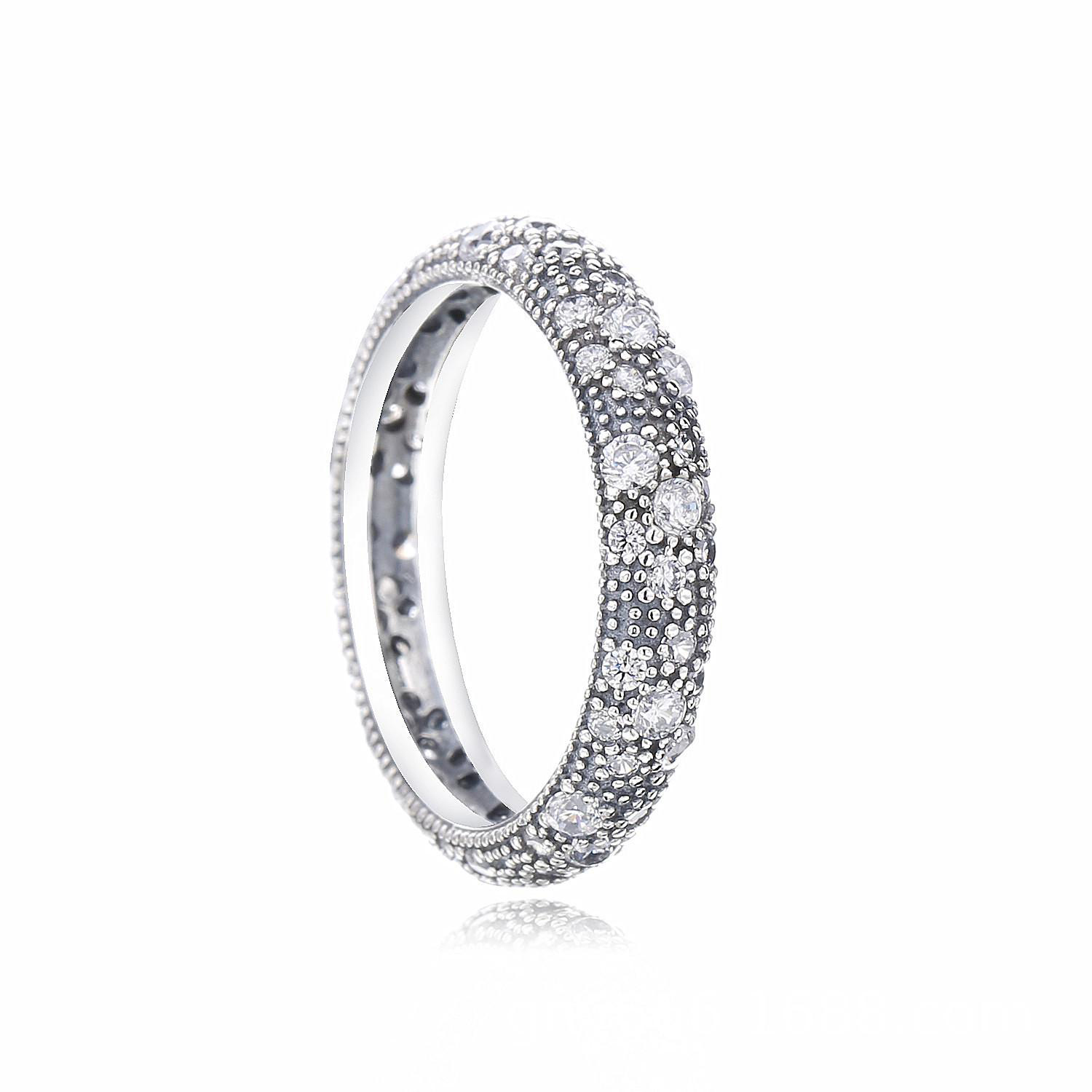 

Factory wholesale New 925 Sterling Silver Cosmic Stars Ring with Clear Cz Fit Jewelry Engagement Wedding Lovers Fashion Ring
