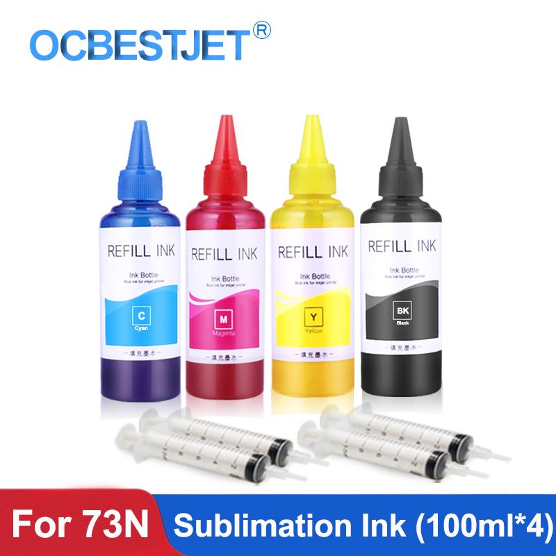 

Refill Sublimation Ink For 73N T0731-T0734 Stylus TX100 TX200 TX210 T40W CX7300 CX8300 C79 C90 CX5900F CX5500 Printer Kits