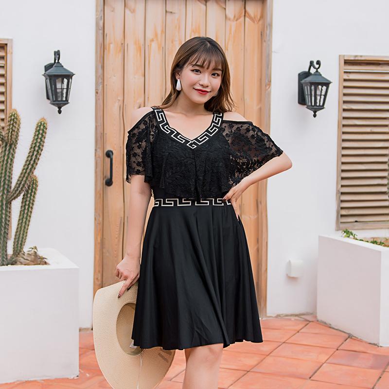 

Women's One Piece Swimsuit Large Size Swimwear For Women 2021 Style Plus Bathing Suits One-Piece