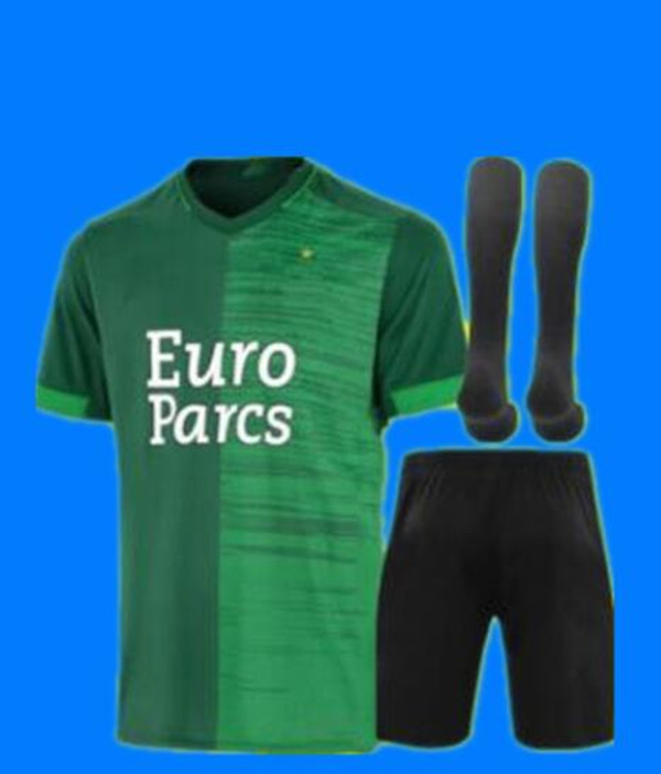 

21 22 Feyenoord V. PERSIE Mens Soccer Jerseys TOORNSTRA JORGENSEN Home Away Football Shirts VILHENA CLASIE LARSSON BERGHUIS Short Uniforms A, Black
