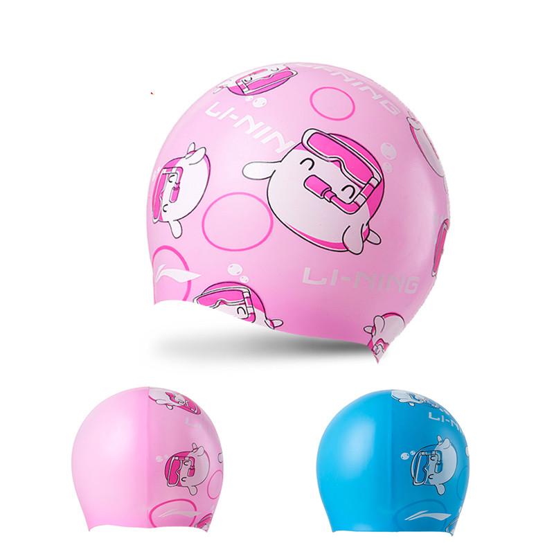 

Children Swimming Caps 2021 High-quality Waterdrop Sports Protect Ears Surf Free Size For Kids Hats