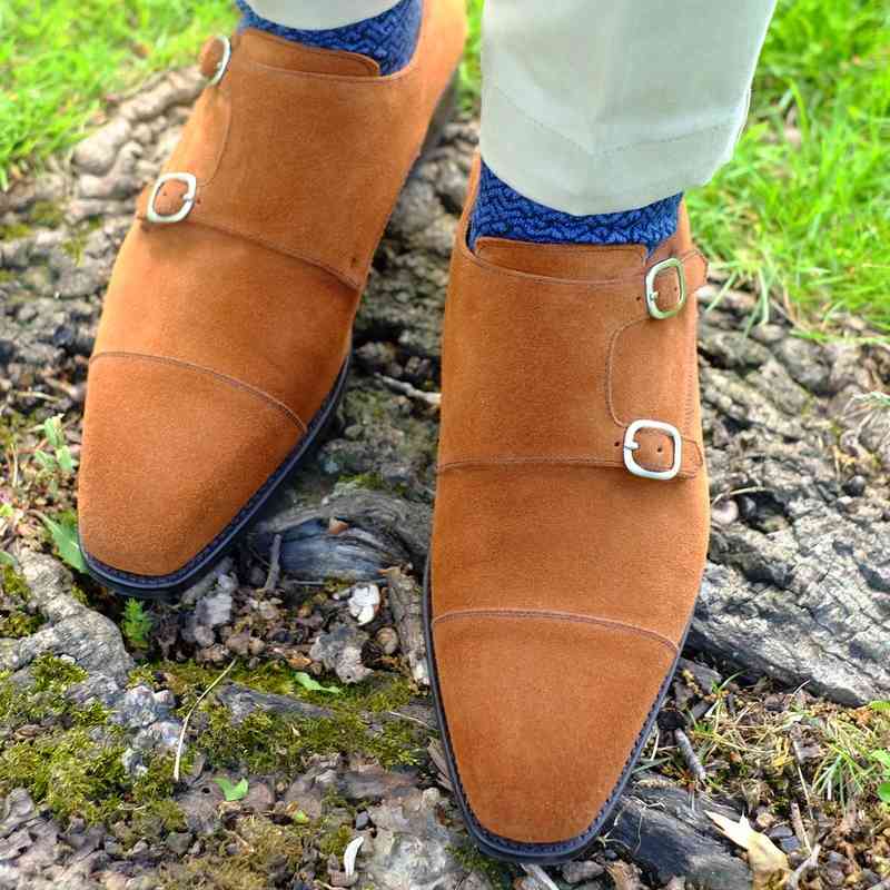 

dress shoes novos sapatos masculinos moda retro all-match negÃ³cios casual tendÃªncia confortÃ¡vel cor de chocolate camurÃ§a dupla fivela monge, Black