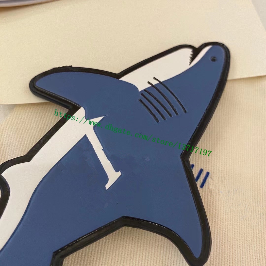 

Top Quality Grade MP2978 AQUATICS BAG CHARM AND KEY HOLDER Blue Shark Parts & Accessories Comes with Box Dust Pouch, Black