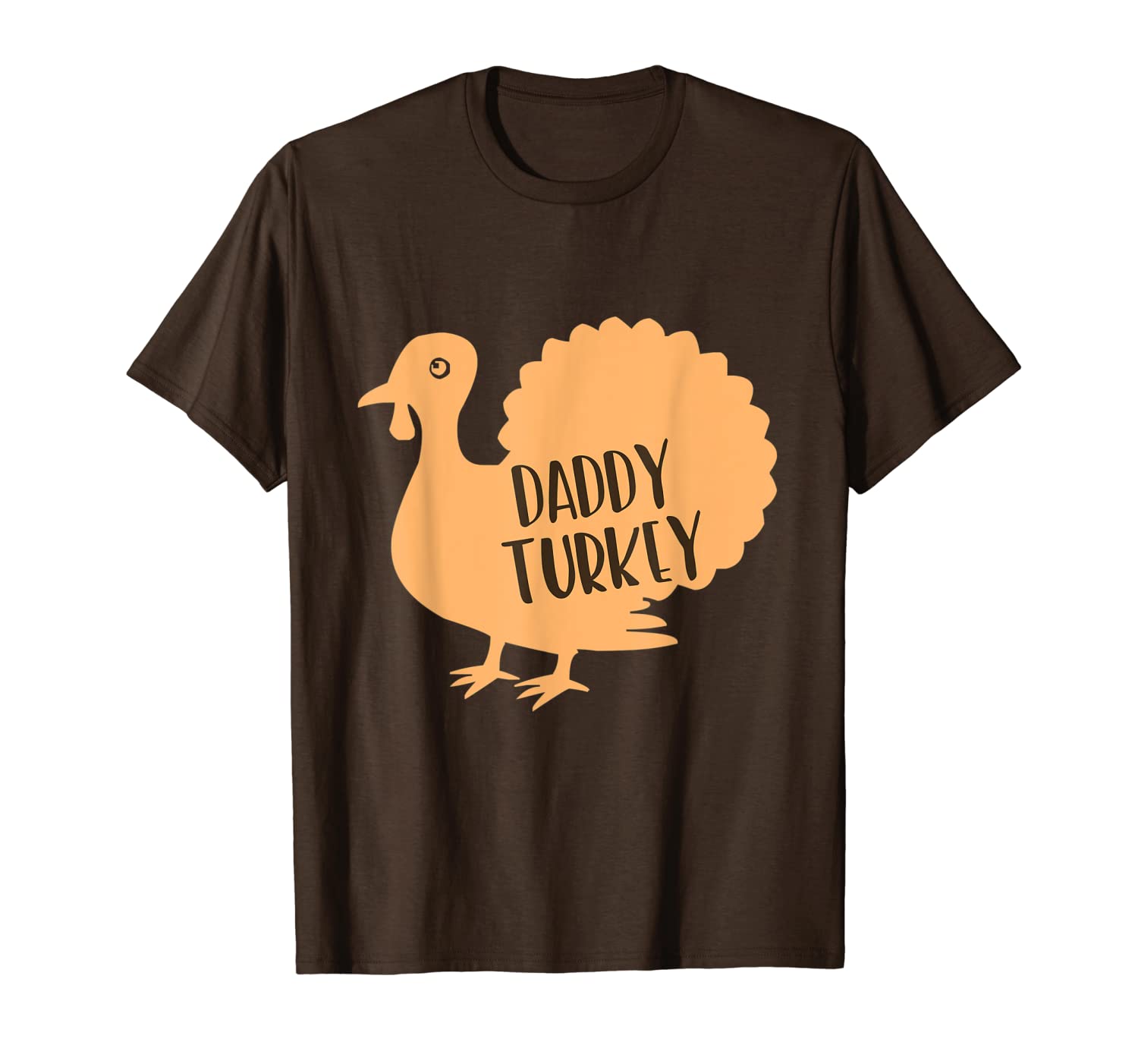 

daddy turkey family thanksgiving gift t-shirt, White;black