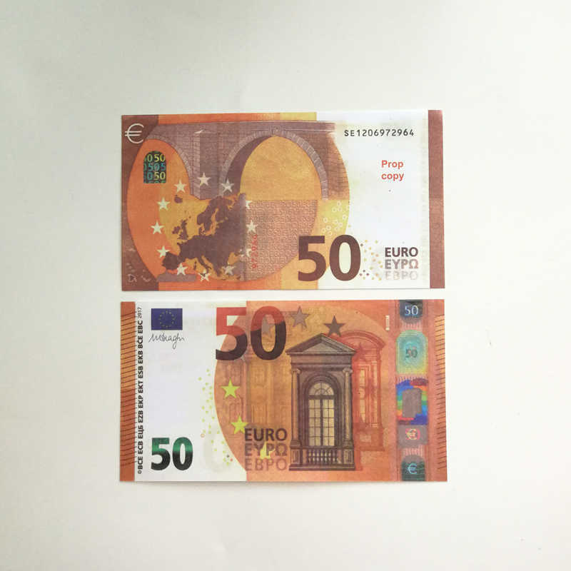 

Children's Toys Fake Money10 20 50 Euro Faux Billet Night Culb Party Movie Money Entertainment Banknote