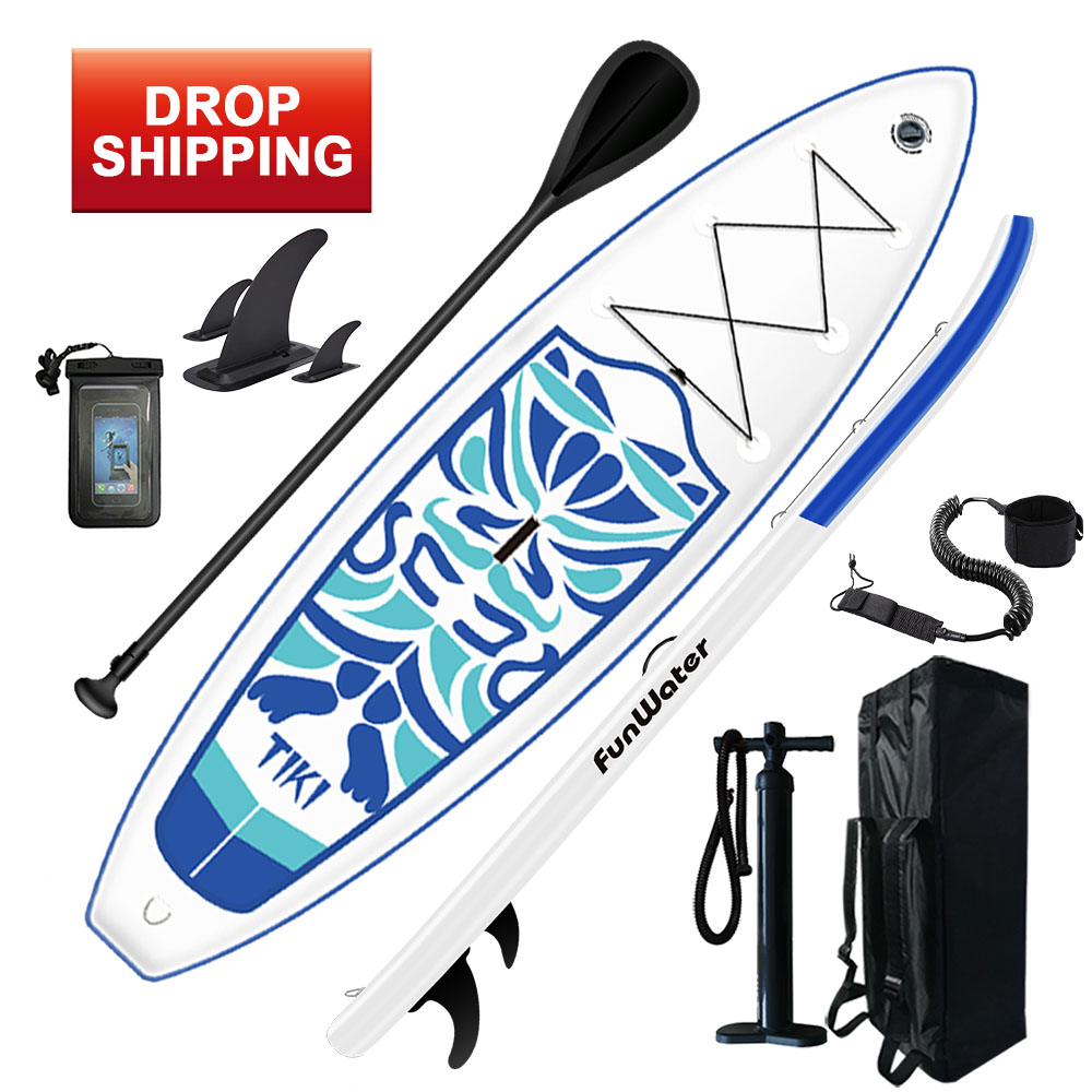 

FUNWATER Drop Ship Delivery Within 7 Days surfboard 320*84*15cm TIKI water sport paddle board sup stand up surfing paddleboard