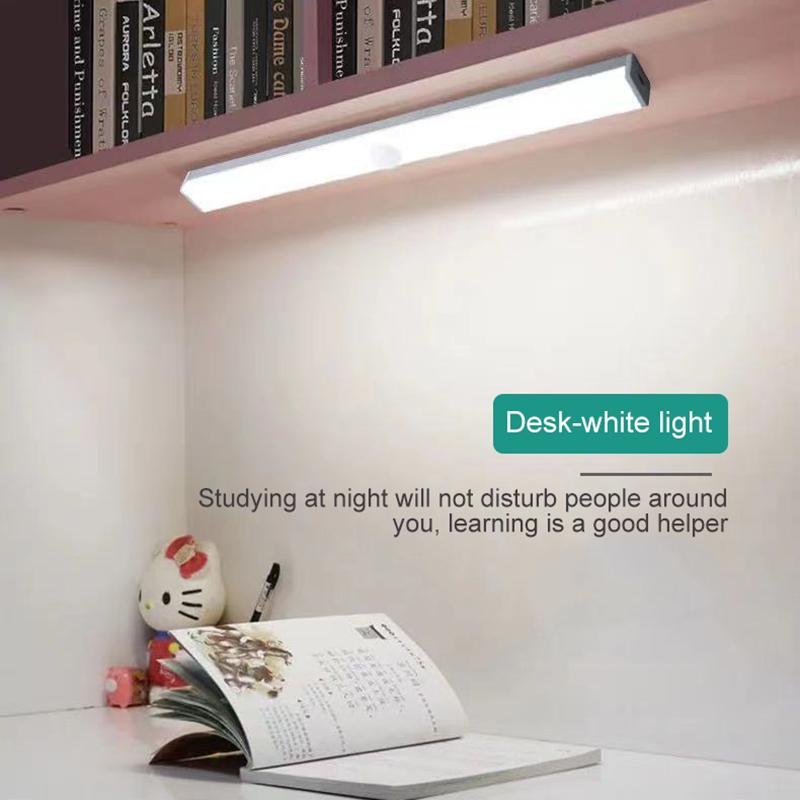 

Night Lights LED Light Motion Sensor Wireless USB Rechargeable 20 30 40cm Lamp For Kitchen Cabinet Wardrobe