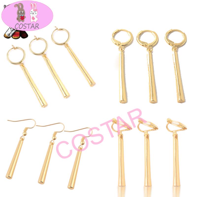 

Dangle & Chandelier COSTAR Anime Roronoa Zoro The Same Earring Cosplay Props Accessories, Silver