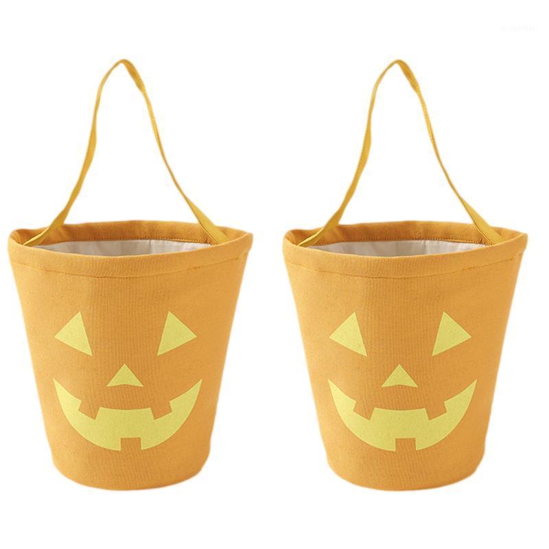 

Gift Wrap 2Pcs Candy Bags Cotton Buckets Portable (Assorted Color)