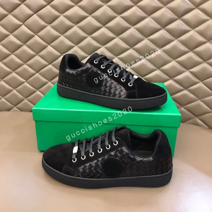 

2022 Designer Fashion Trainer sneaker Casual Shoes alligator-embossed black Grey Brown White Green calf leather French Mens Shoe size39-45, 04