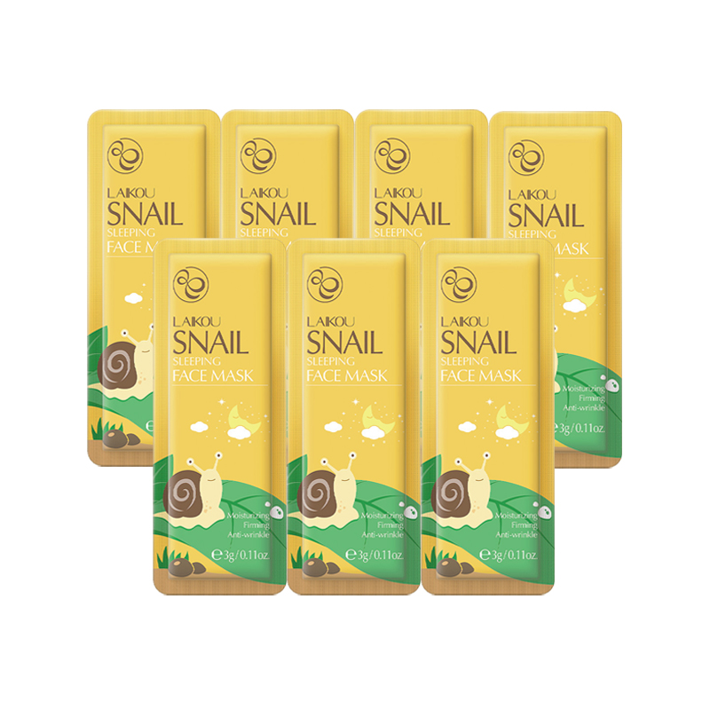

7Pcs Face Mask Anti Wrinkle Moisturizing Hydrating No Wash Sleeping Facial Mask Women Anti Aging Skin Care Cosmetics