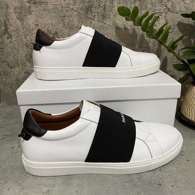 

2022 Top Quality Mens Womens Casual Shoes Fashion White Leather Pelle Appartamento Dress Party Dimensione Outdoor Sneakers EUR 35-46