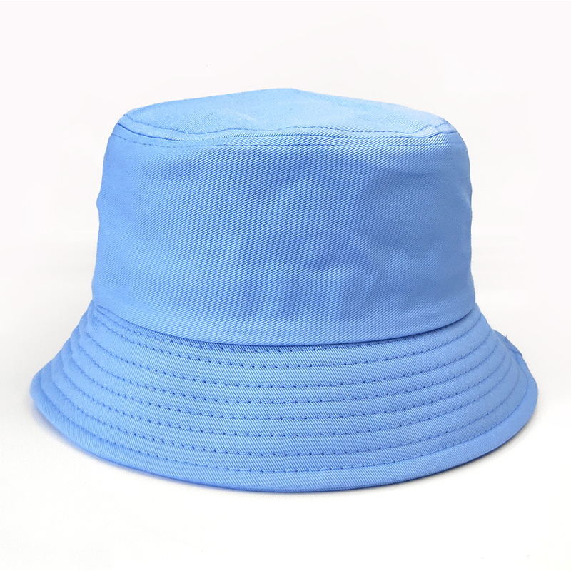 

Four Season Unisex Men Women Adults Adjustable Size Blank Macaron Color Buckets Hat Fisherman Hat 21040602#, White