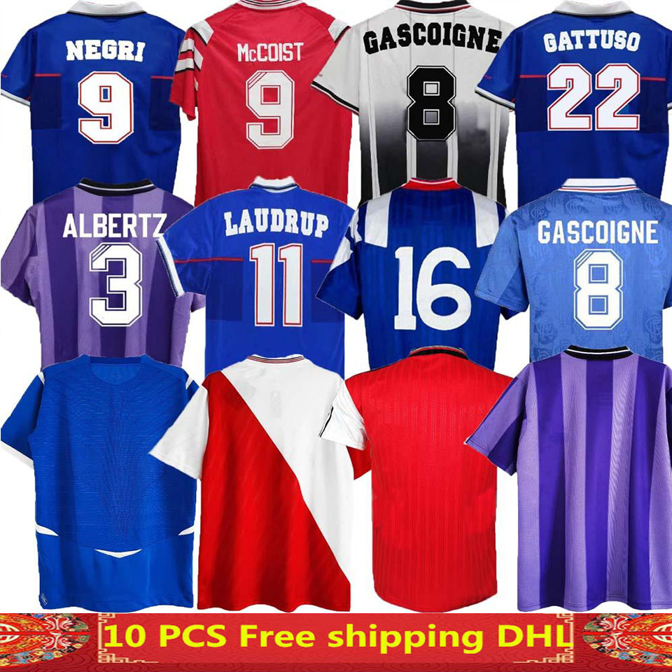 

welcome to order Glasgow Retro Soccer jersey football Shirt In stock, Black;yellow