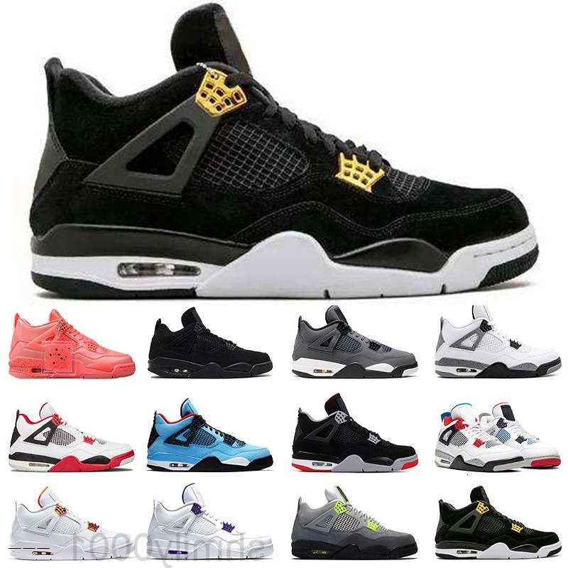

With Box Union x Original Jumpman 4 IV Shoe Starfish 4s Mens Womens basketballs Shoes Sail Black Cat Fire Red Cactus Jack Trainers Sneakers 3-YQ, Color 03