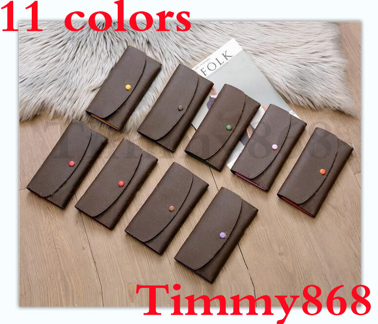 

Top quality Wallets & Holders Fold wallet 10 colours printing flower most stylish way to carry around money, cards , coins men and women leather purse card holder, Package bag