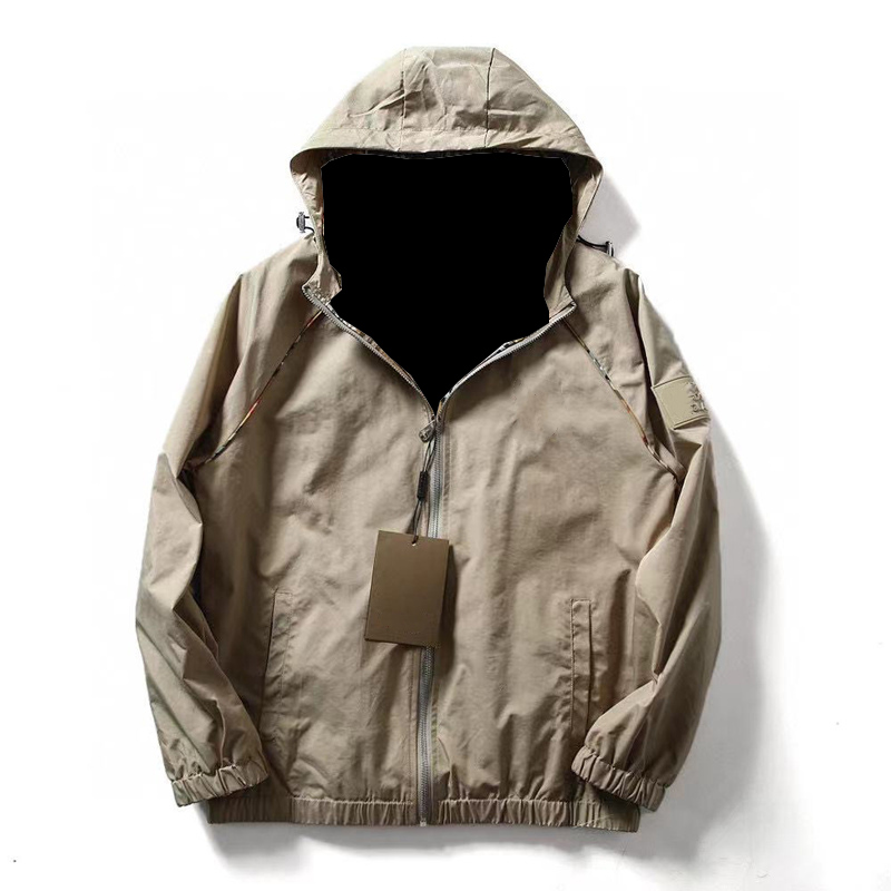

21 Mens Jacket Good Spring Autumn Outwear Windbreaker Zipper clothes Jackets Coat Outside can Sport Euro Size Men's Clothing -3x