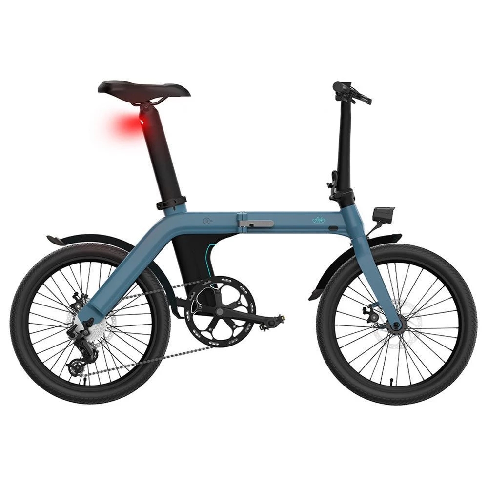 

EU Stock FIIDO D11 Electric Bikes Adults 250W 36V Two Wheels Electric-bicycles Portable Mini electrics Folding Bicycle, Blue