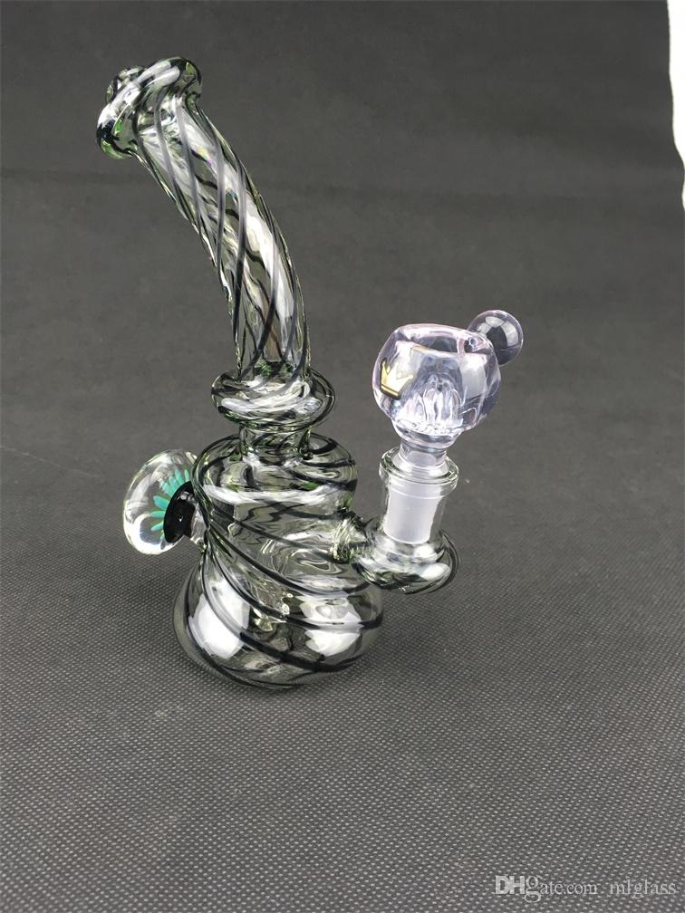 

Black stripe print 3D realistic pistils hookah drill, Christmas gift