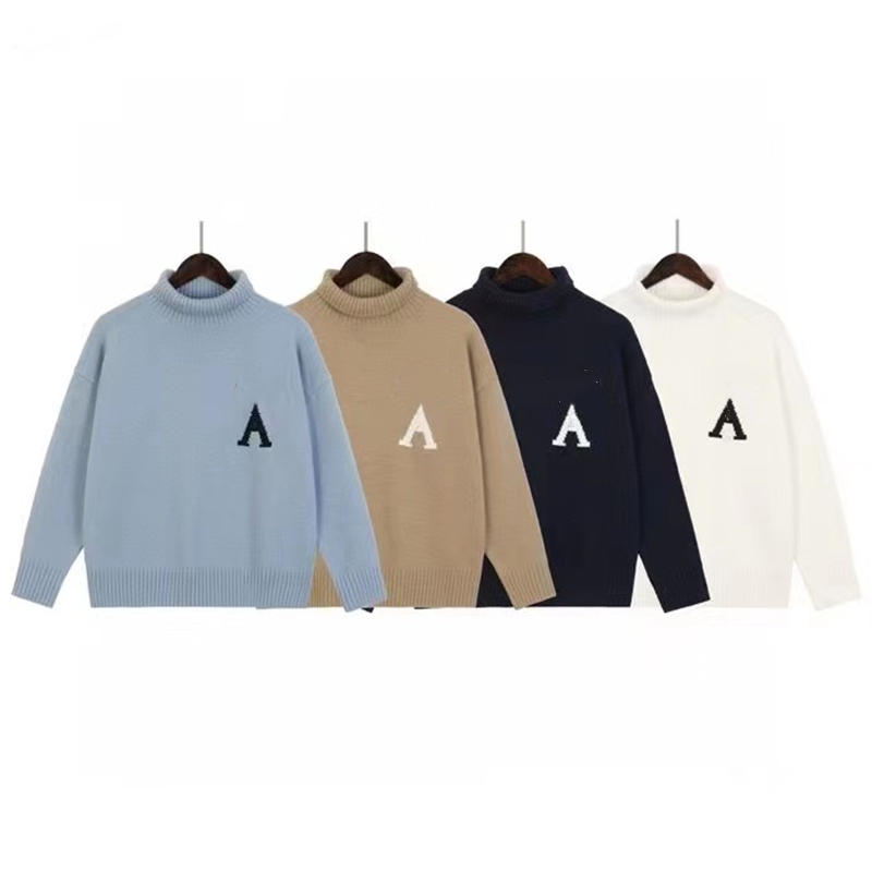 

Winter High Neck Thick Warm Sweater Men Turtleneck Mens Sweaters Slim Fit Pullover Men Knitwear Male Double collar Size S-XL, Customize
